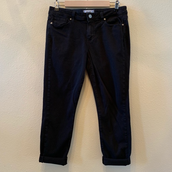 PAIGE Denim - Paige Jeans | Black Kylie Crop | Size 31
